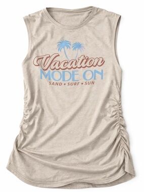 wild fable Sand Palm-Print Sleeveless Tank